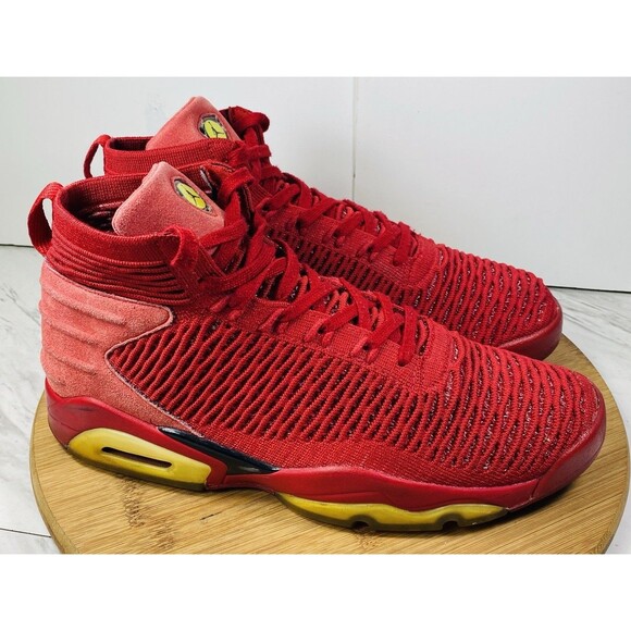 Jordan Flyknit Elevation 23 Shoes Men\'s US Size 10.5 \'Last Shot\' Red AJ8207-601 main image 4